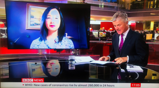 Ting Zhang on BBC News: UK-China business relations