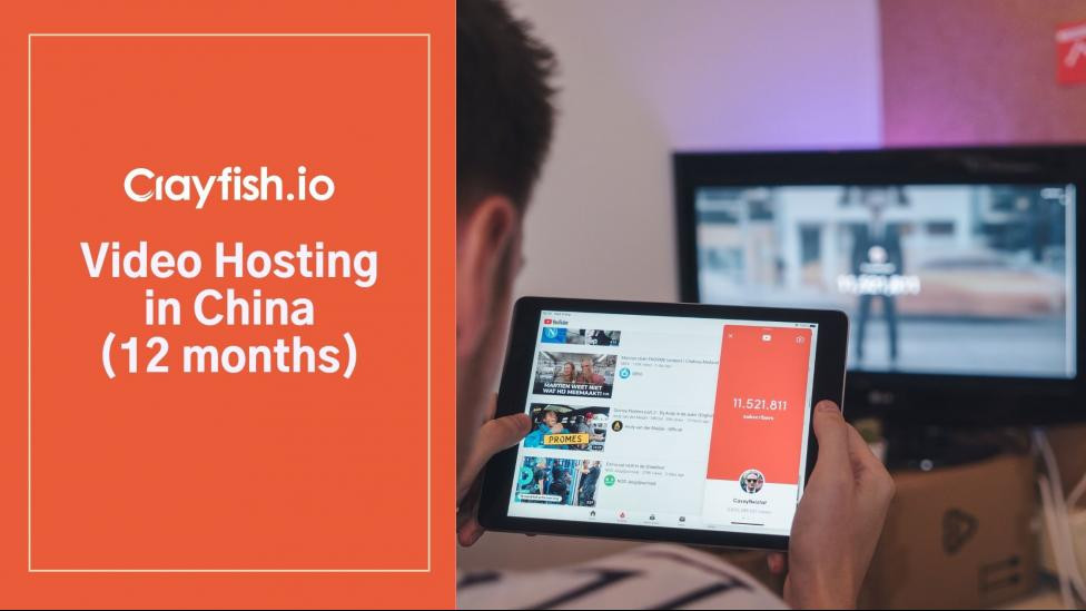 Hosting your videos in China (12 months)